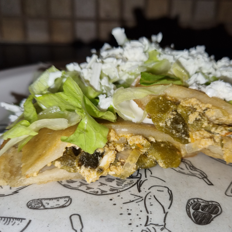 Rajas con Queso