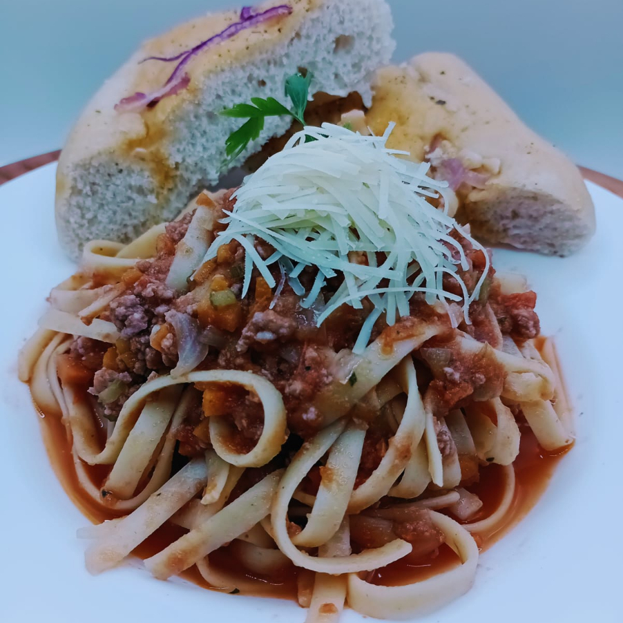 Spaguetti a la bolognesa