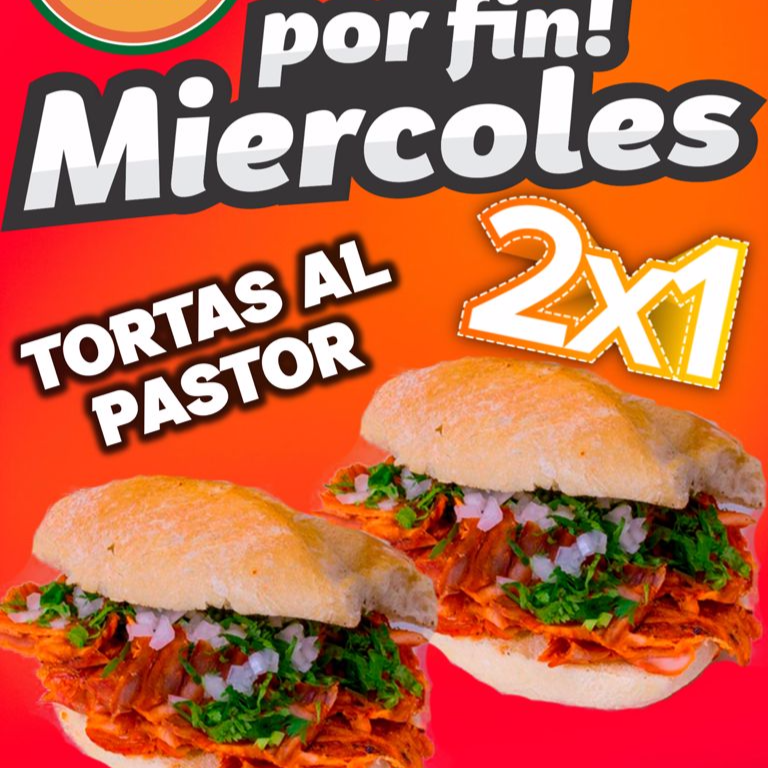 TORTAS 2X1 #ExclusivoApps