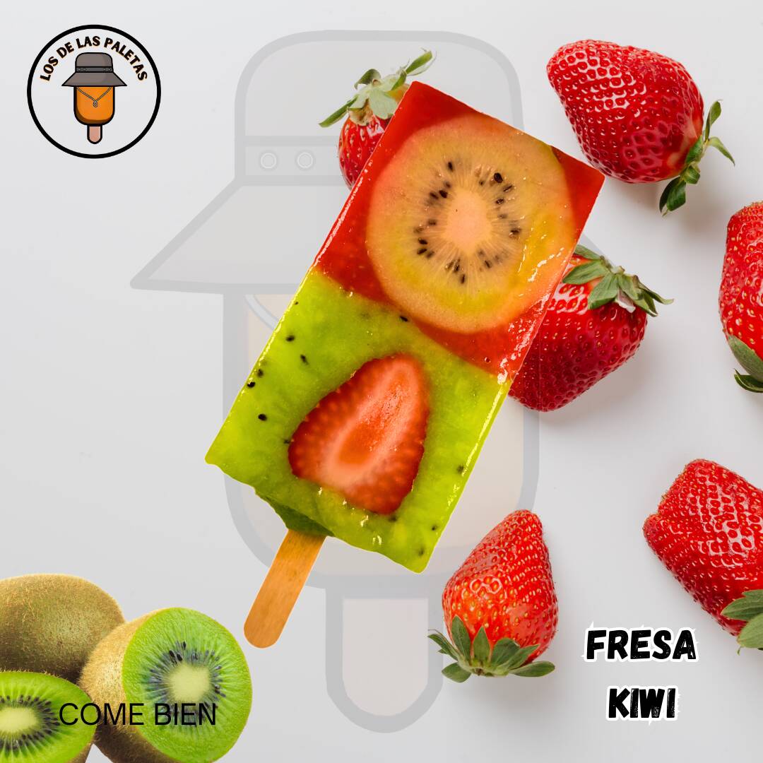 Paleta Fresa Kiwi