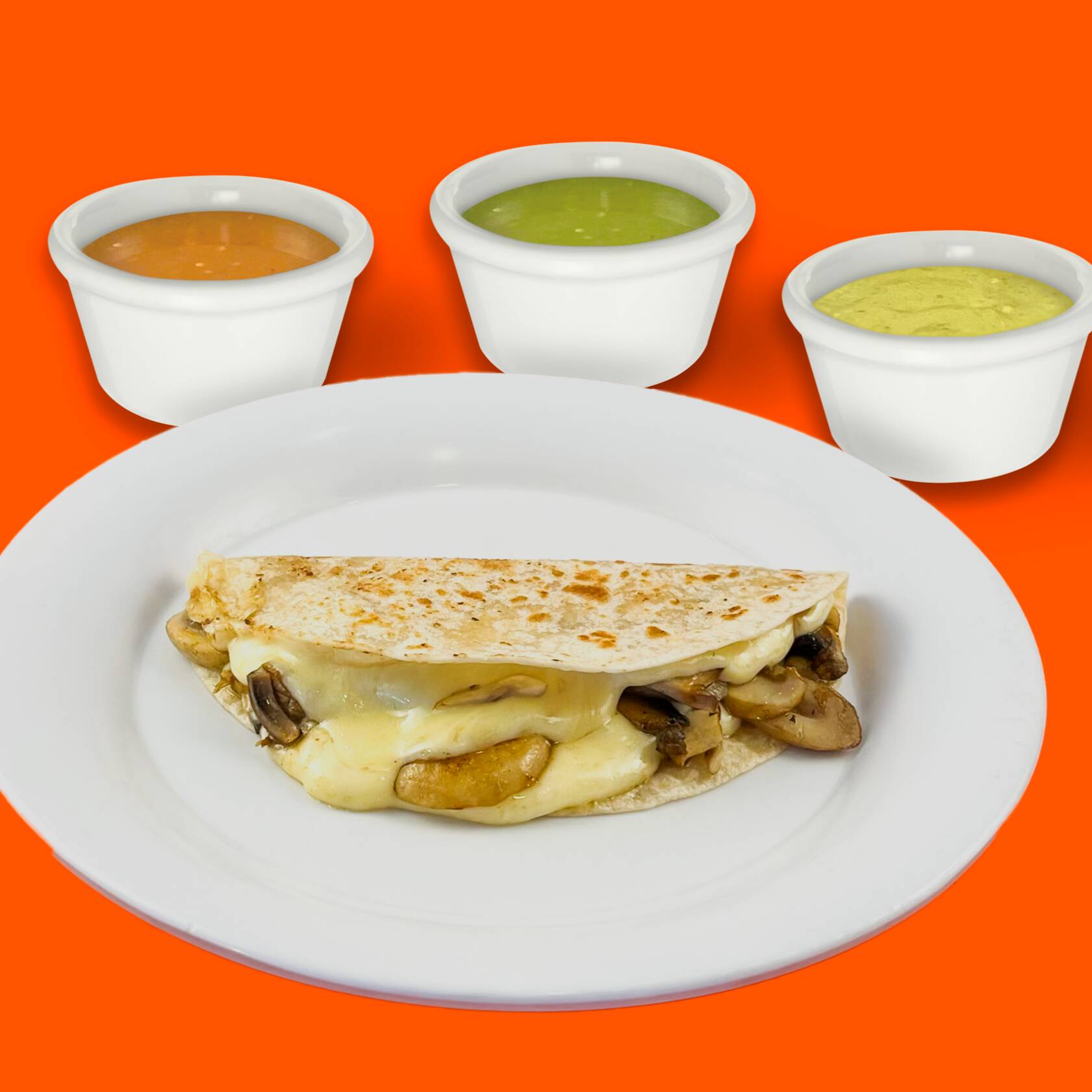 Quesadilla con Champiñón