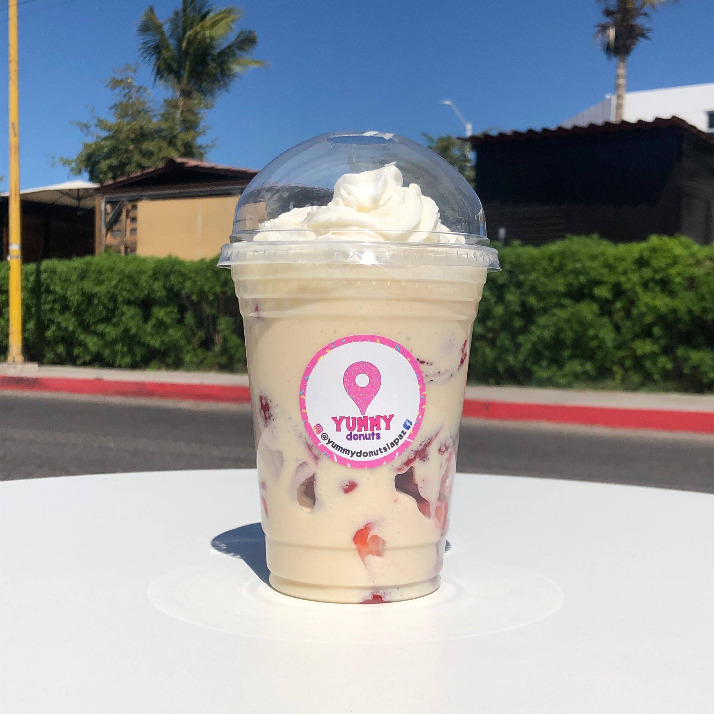 Fresas con crema