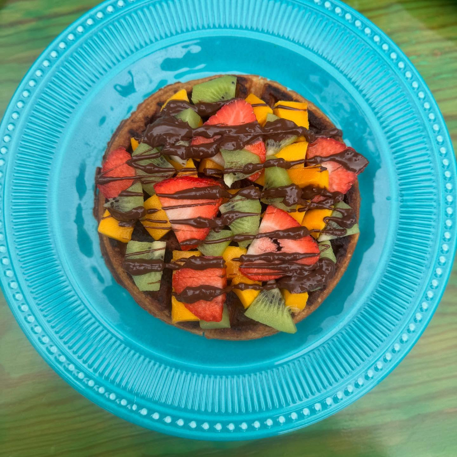 Waffle Frutal #4