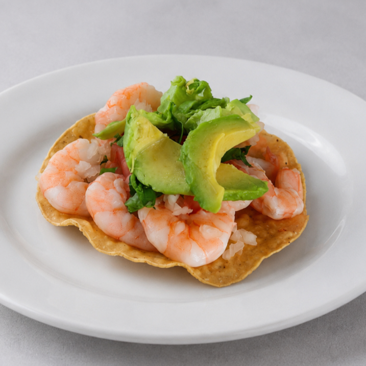 Tostada de Camarón