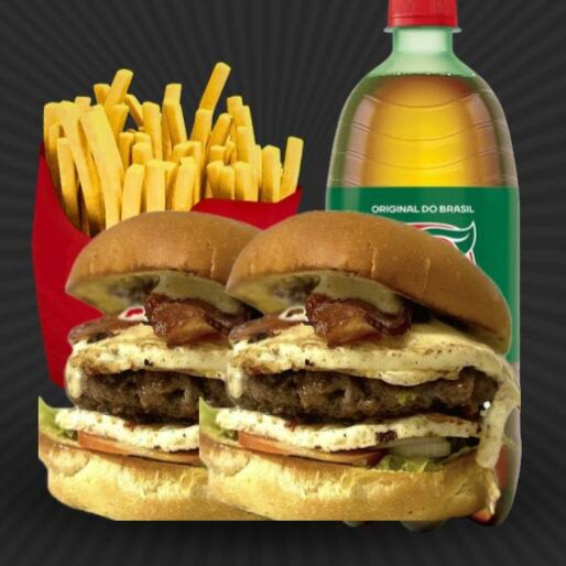 2 tóquio + batata p + Antartica 1l