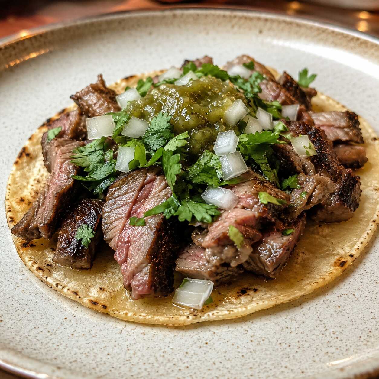 Taco de Rib Eye