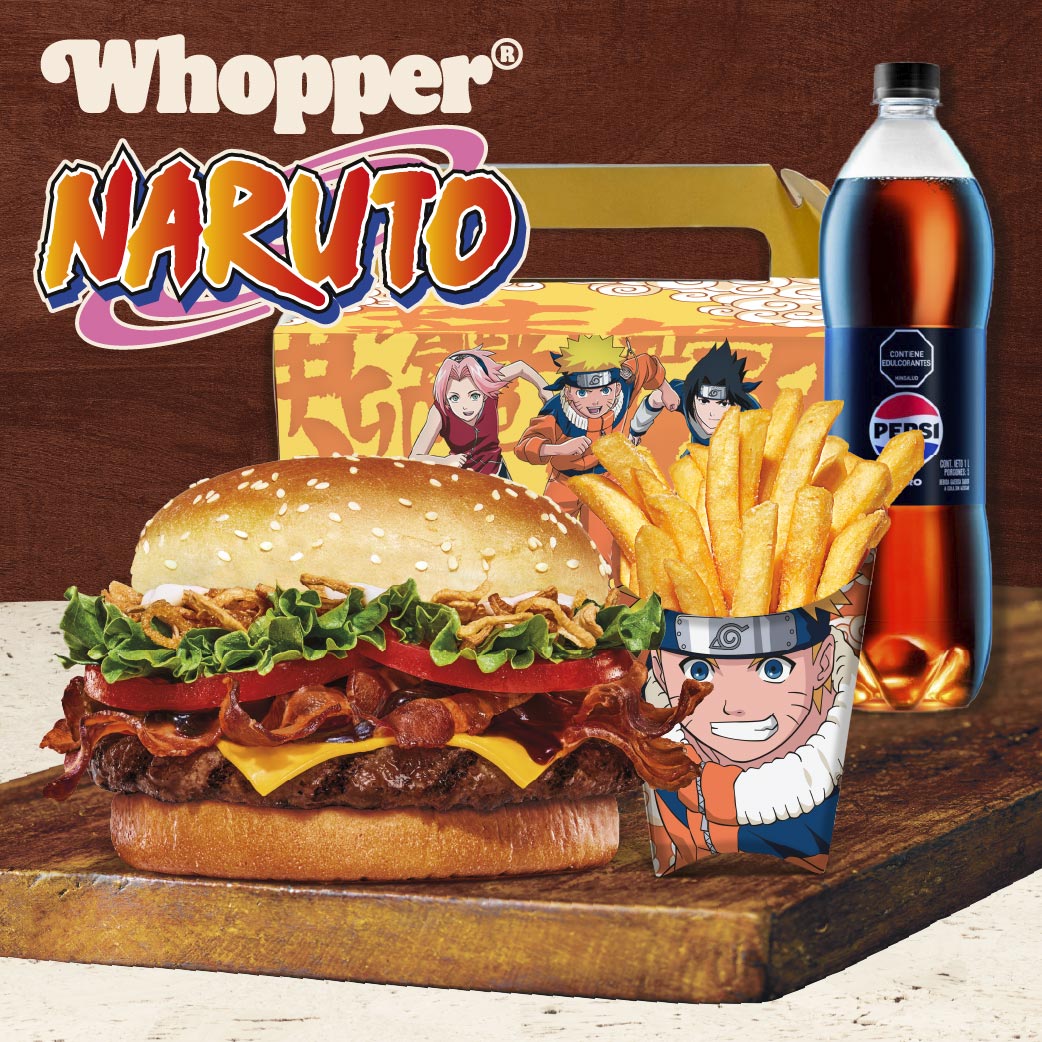 Combo Whopper Naruto