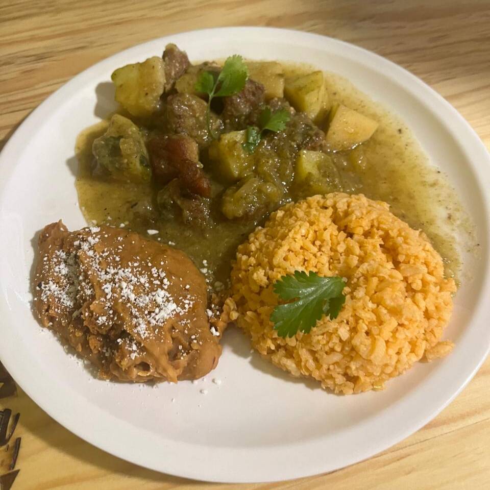 Carne de Puerco con Salsa Verde