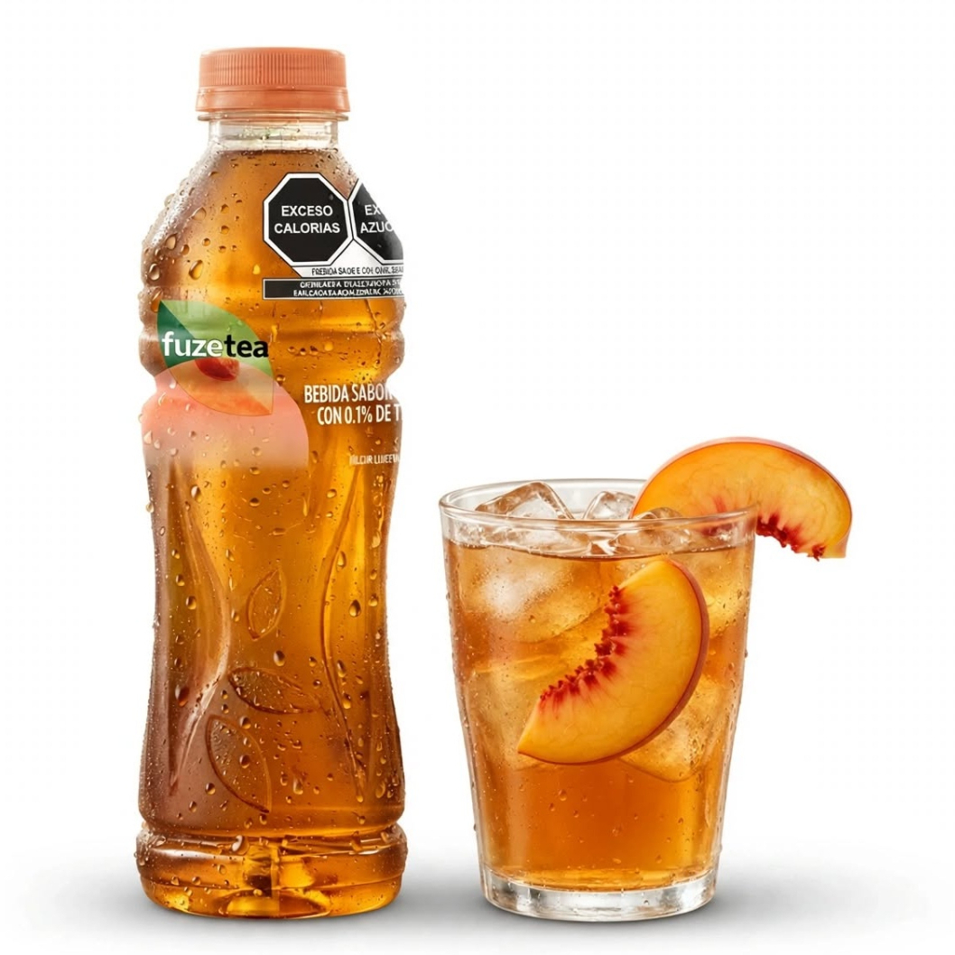 Fuze Tea de Durazno 600 ml