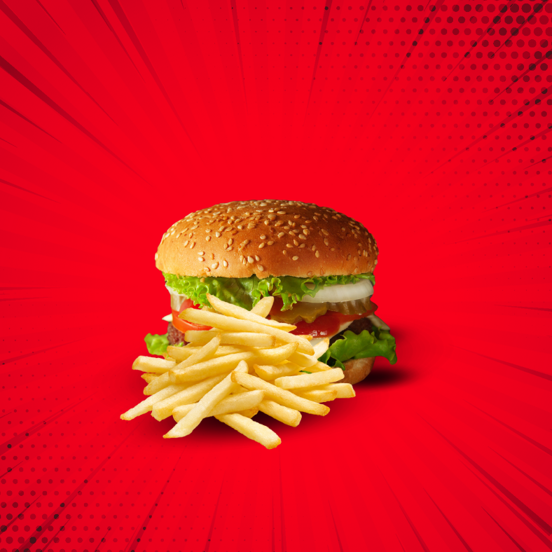 Combo 🍔 Classic + Gratis Papas 🍟🎁