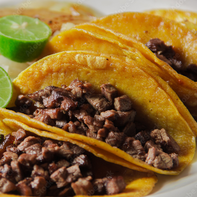 Tacos de Bistec 5 Pz