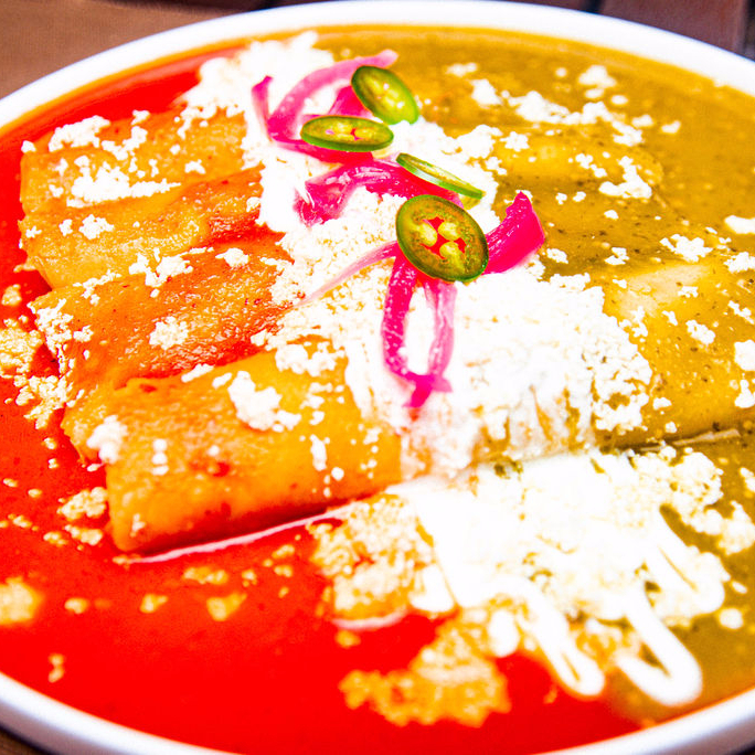 Enchiladas Divorciadas