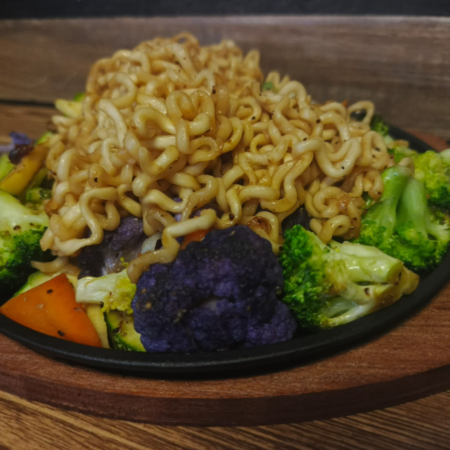 Yakisoba de verduras