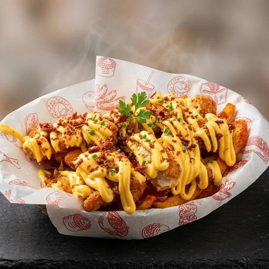 Fries Cheddar & Tenders
