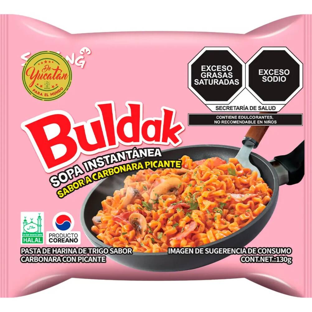 Samyang BULDAK CARBONARA PICANTE ROSA