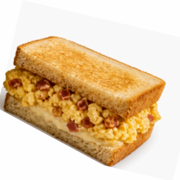 Sándwich Huevo y Bacon