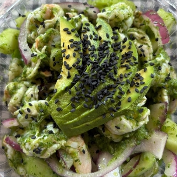 Charola de Aguachile Verde Chica
