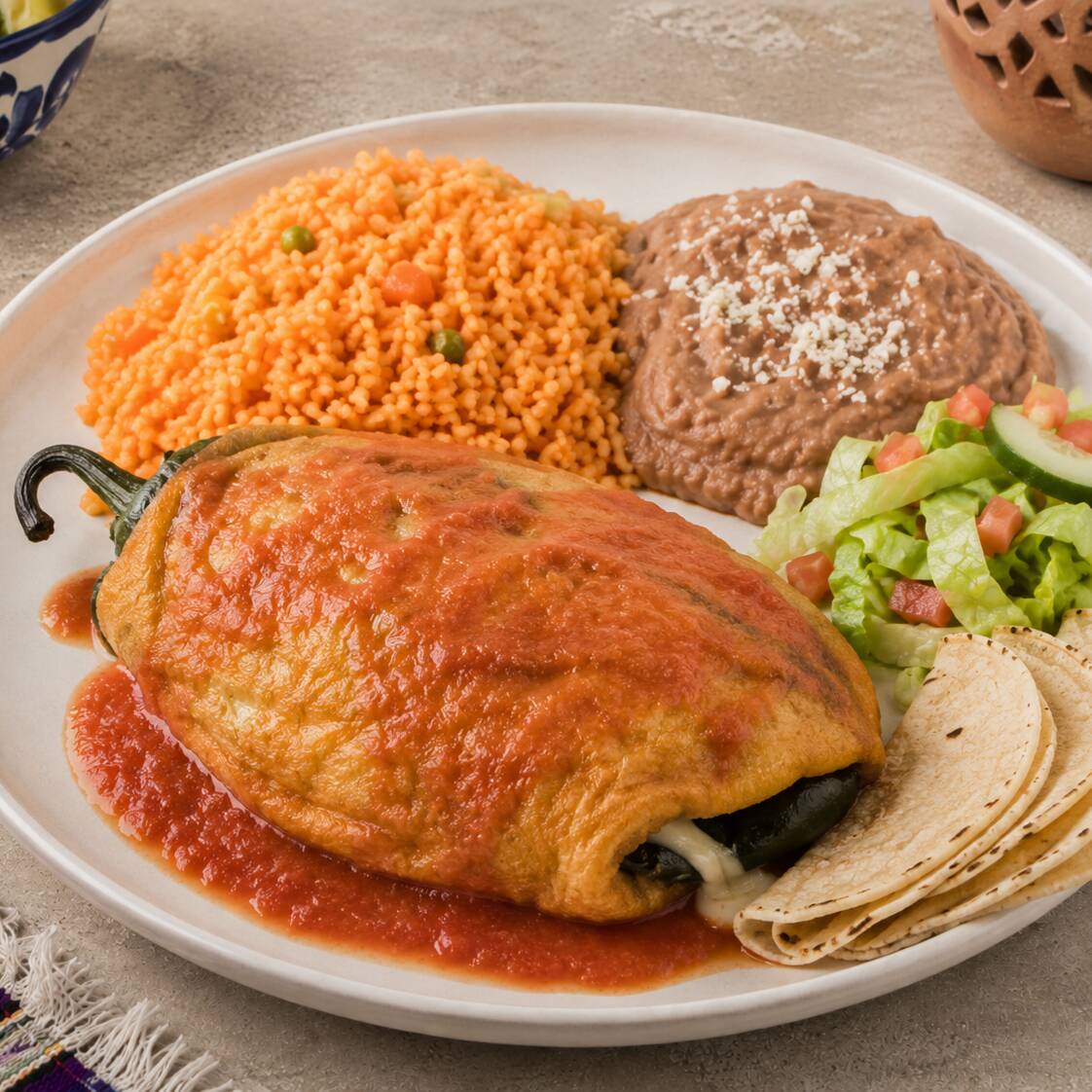 Chile Relleno de Queso
