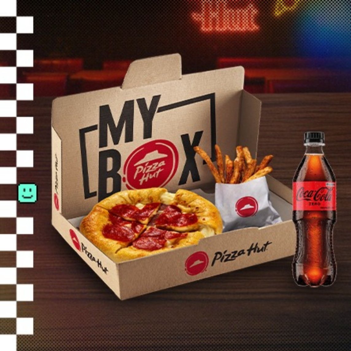 My Box Pizza Hut Cheese