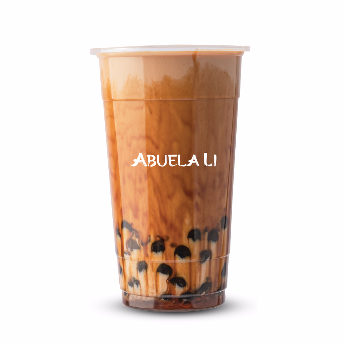 Bubble tea con sirope de tapa dulce
