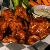 Boneless frambuesa chipotle