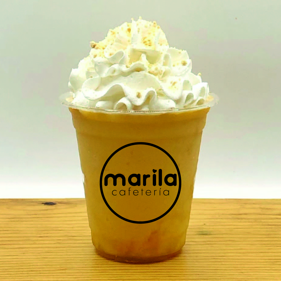 Frappé Sin Café de Mazapán