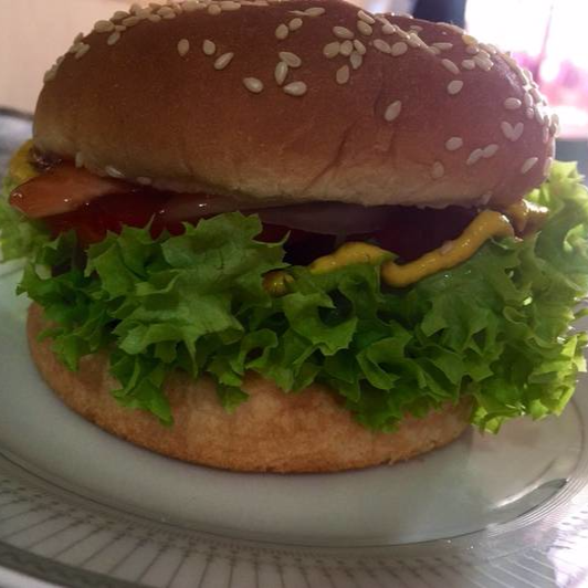 Hamburguesa de Arrachera