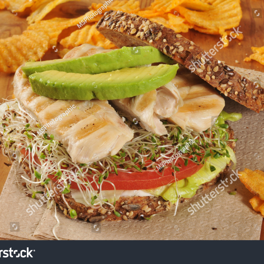 Sandwich de pechuga