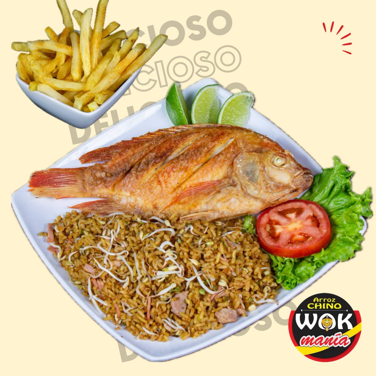 Personal con mojarra