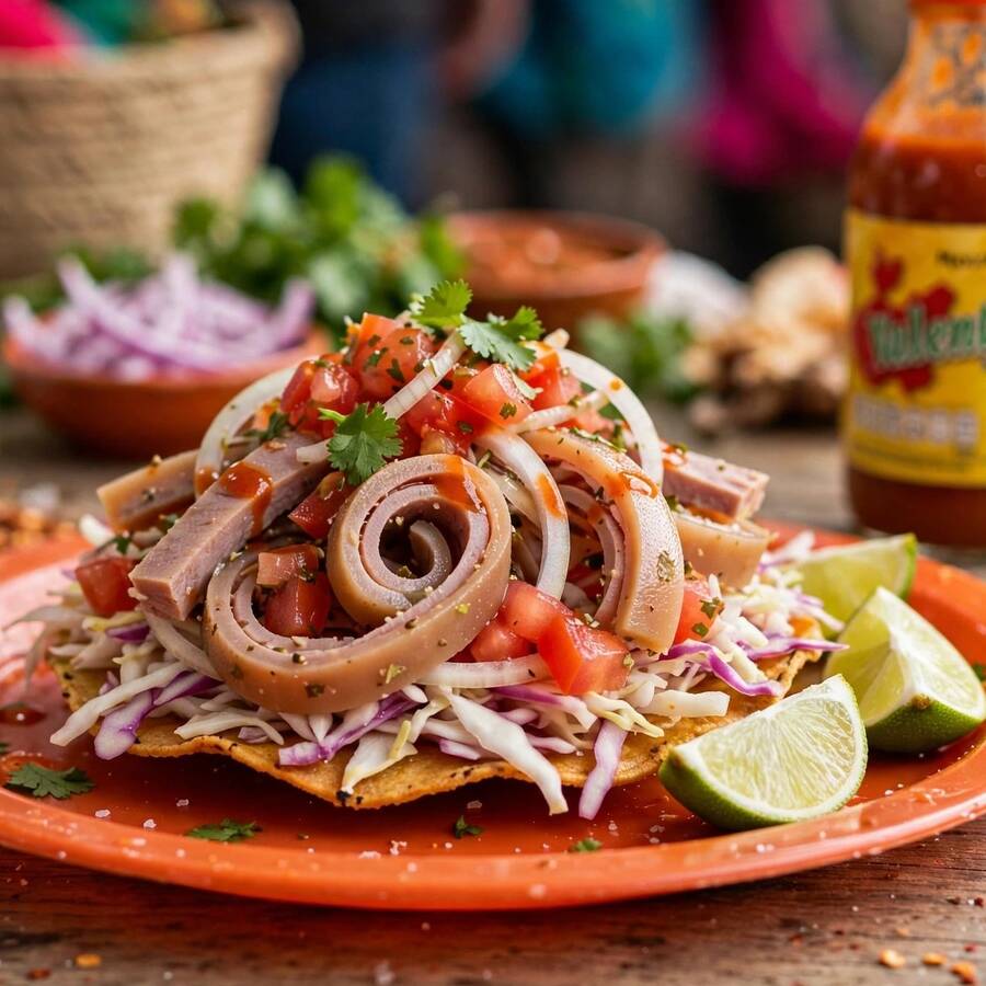 Tostada Cueritos