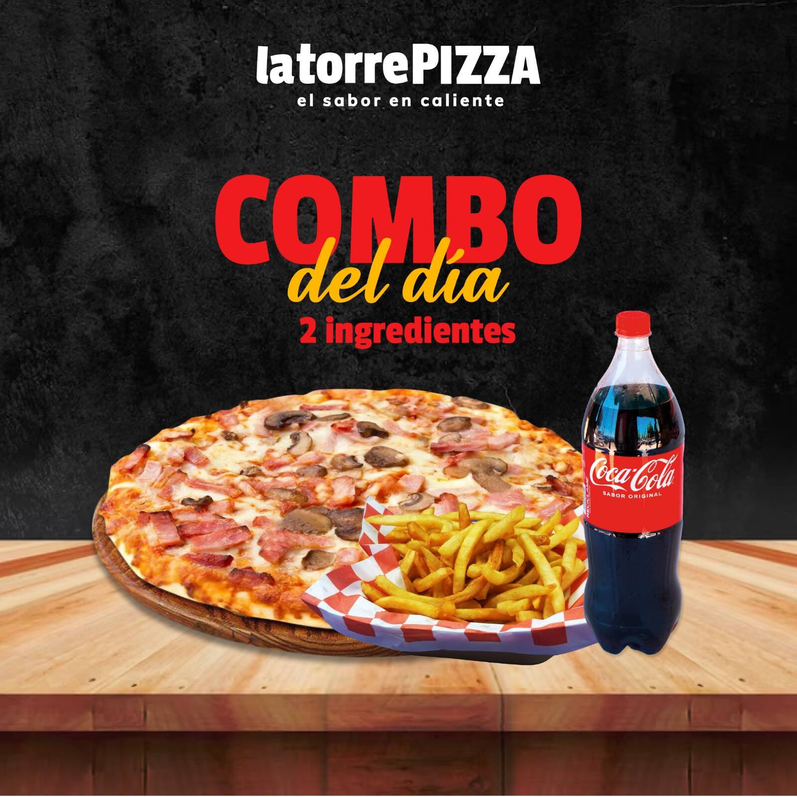 Combo del Día 2 Ingredientes