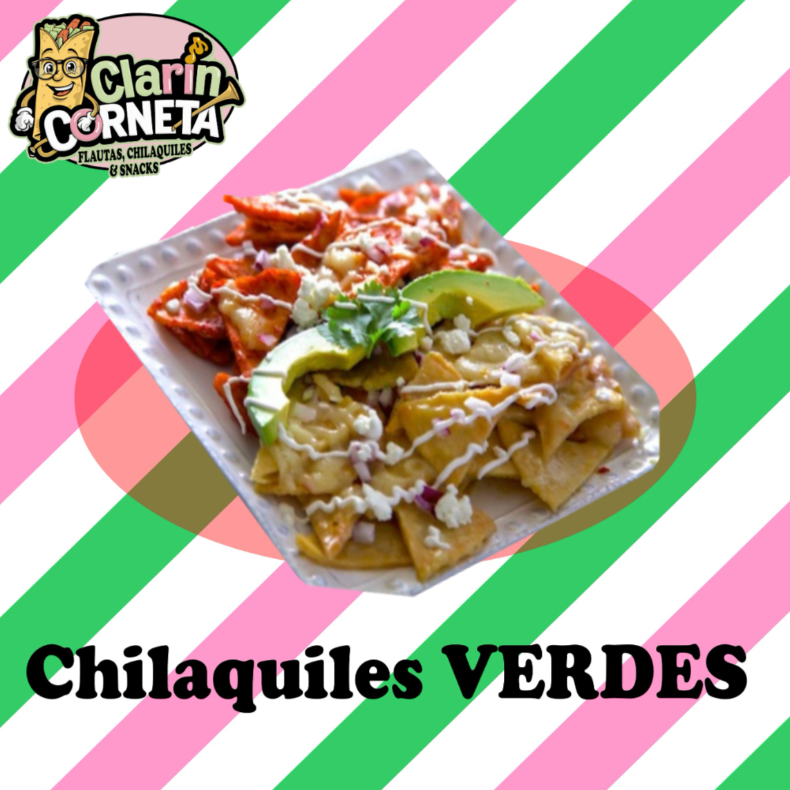 Chilaquiles Verdes con Pollo