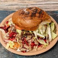 Hamburguesa Mixta con Papas