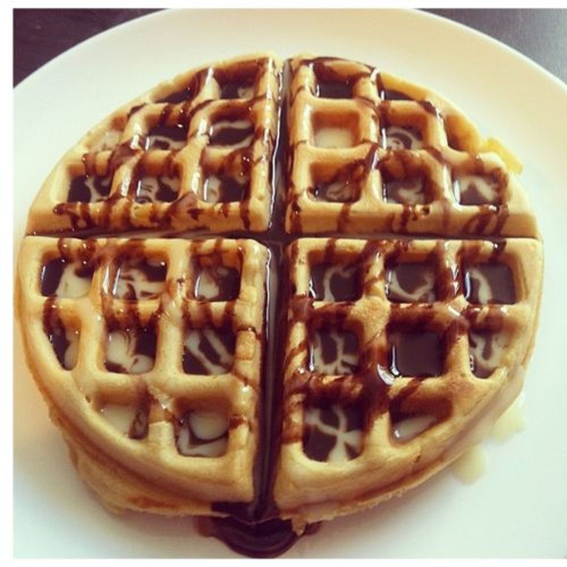 Waffle con Chocolate Hershey´s W_C