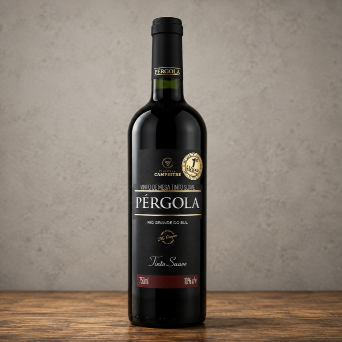 Vinho Pérgola 1 litro.
