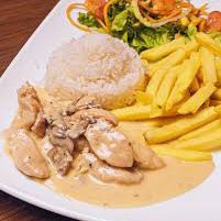 Pollo con Champiñones