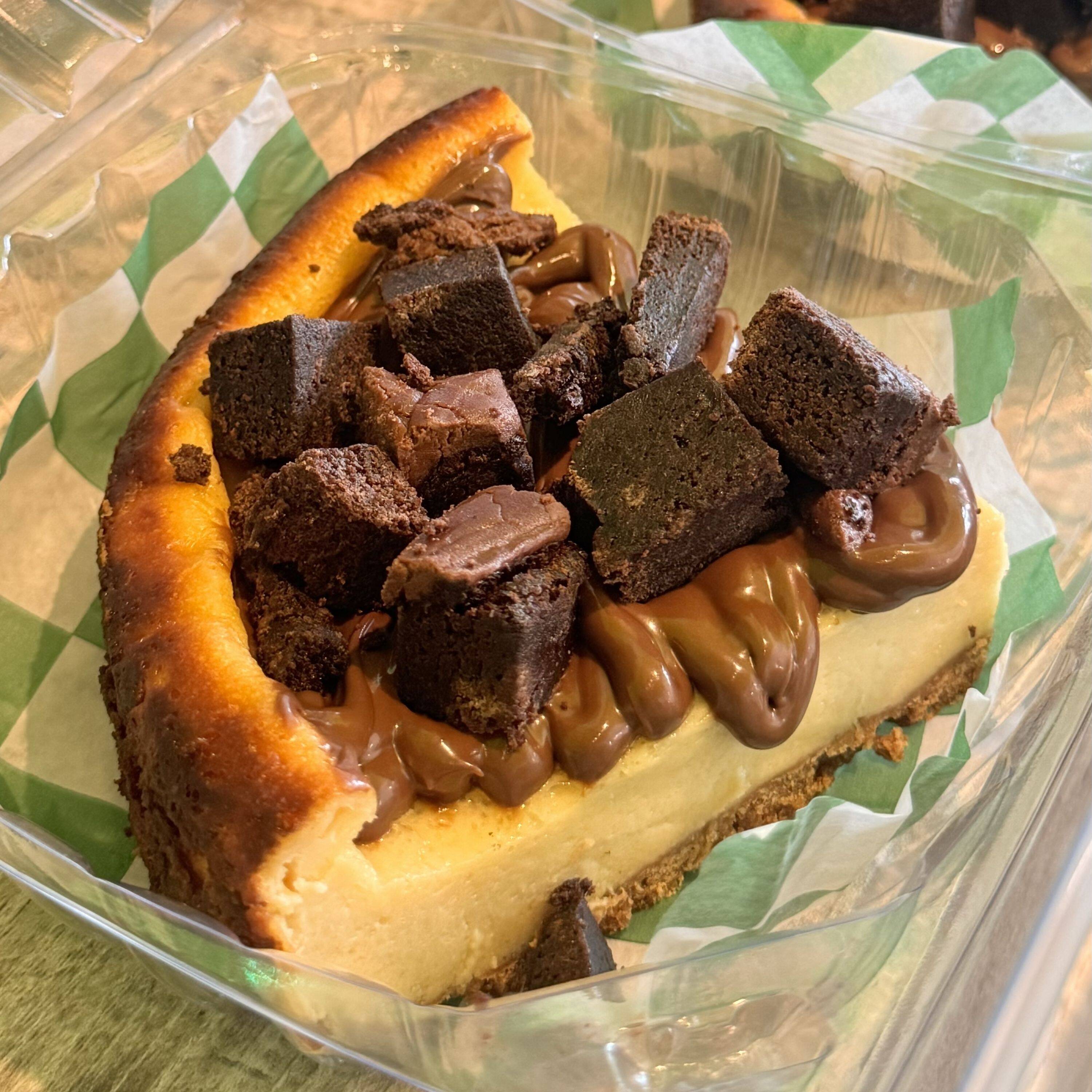 Cheesecake brownie nutella