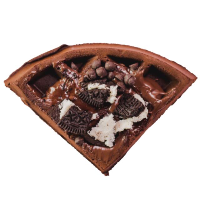 WAFFLE NUTELLA CON OREO