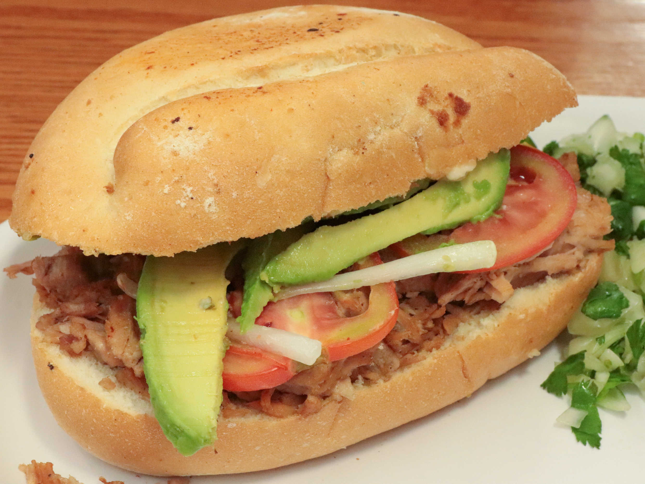 Torta de Carnitas