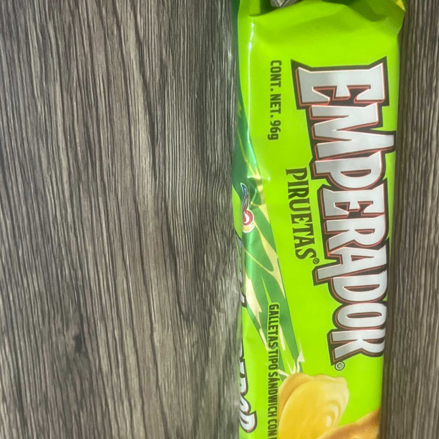 Galletas Emperador PIRUETAS Sabor Limón
