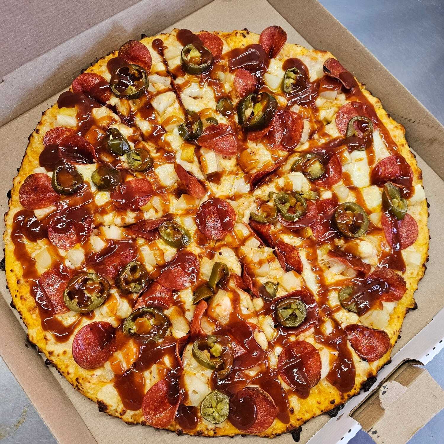 Pizza Familiar Caribeña Spyci