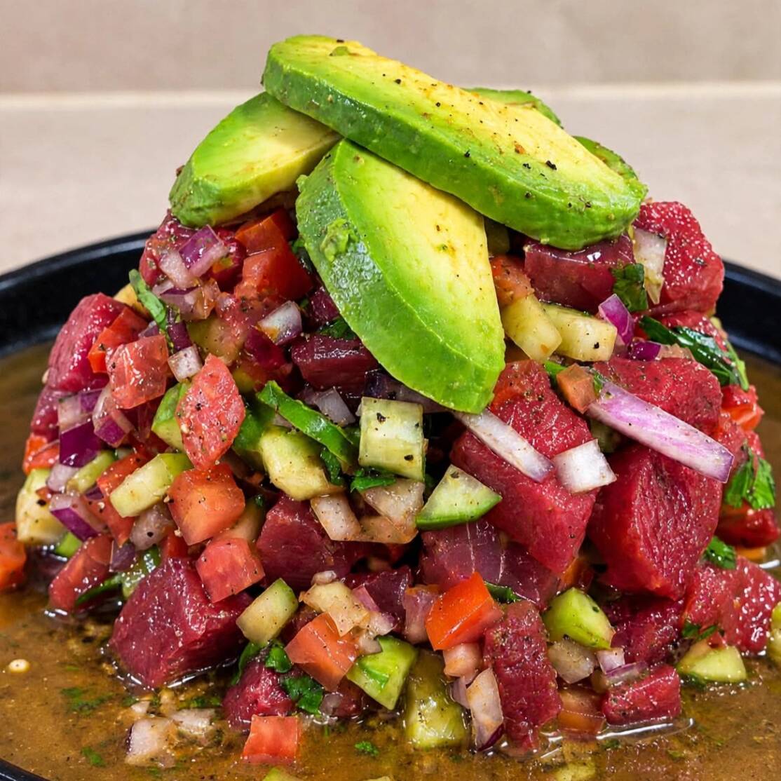 Ceviche de Medallón de Atún