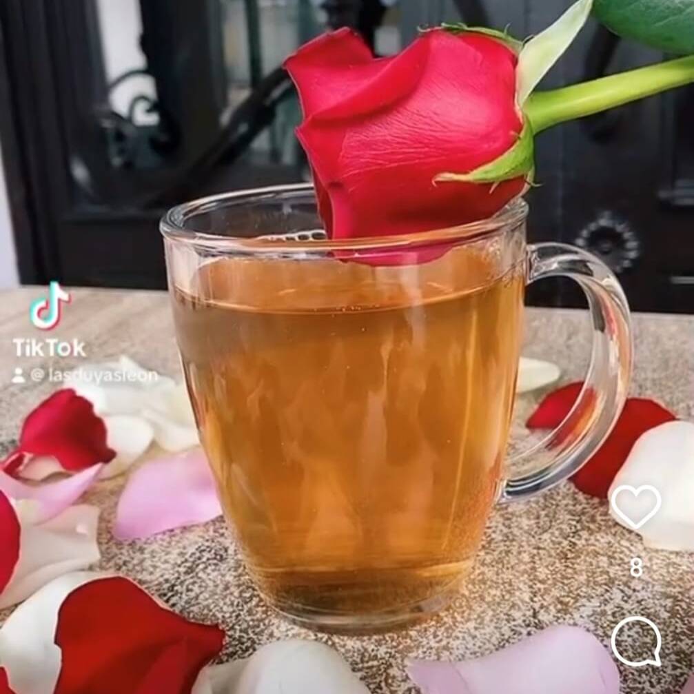 Infusión Herbal Pétalos de Rosa 354 ml