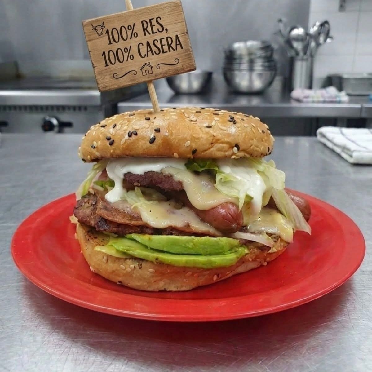 Hamburgesa doble doble