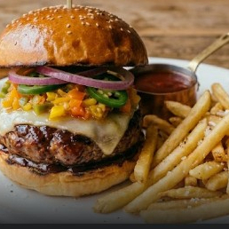 Hamburguesa BBQ o Habanera