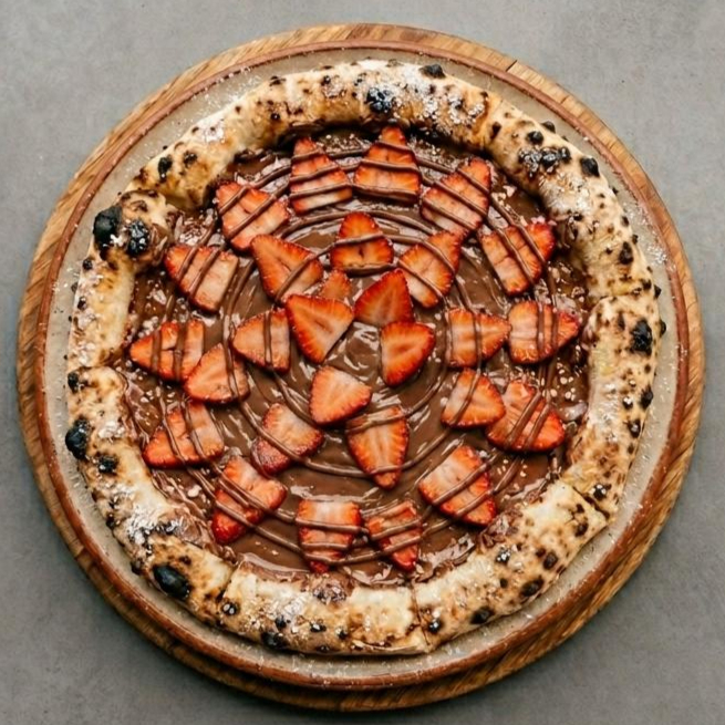 Pizza Nutella Familiar