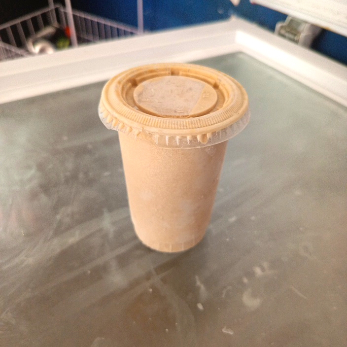 VASO DE HELADO DE NUEZ