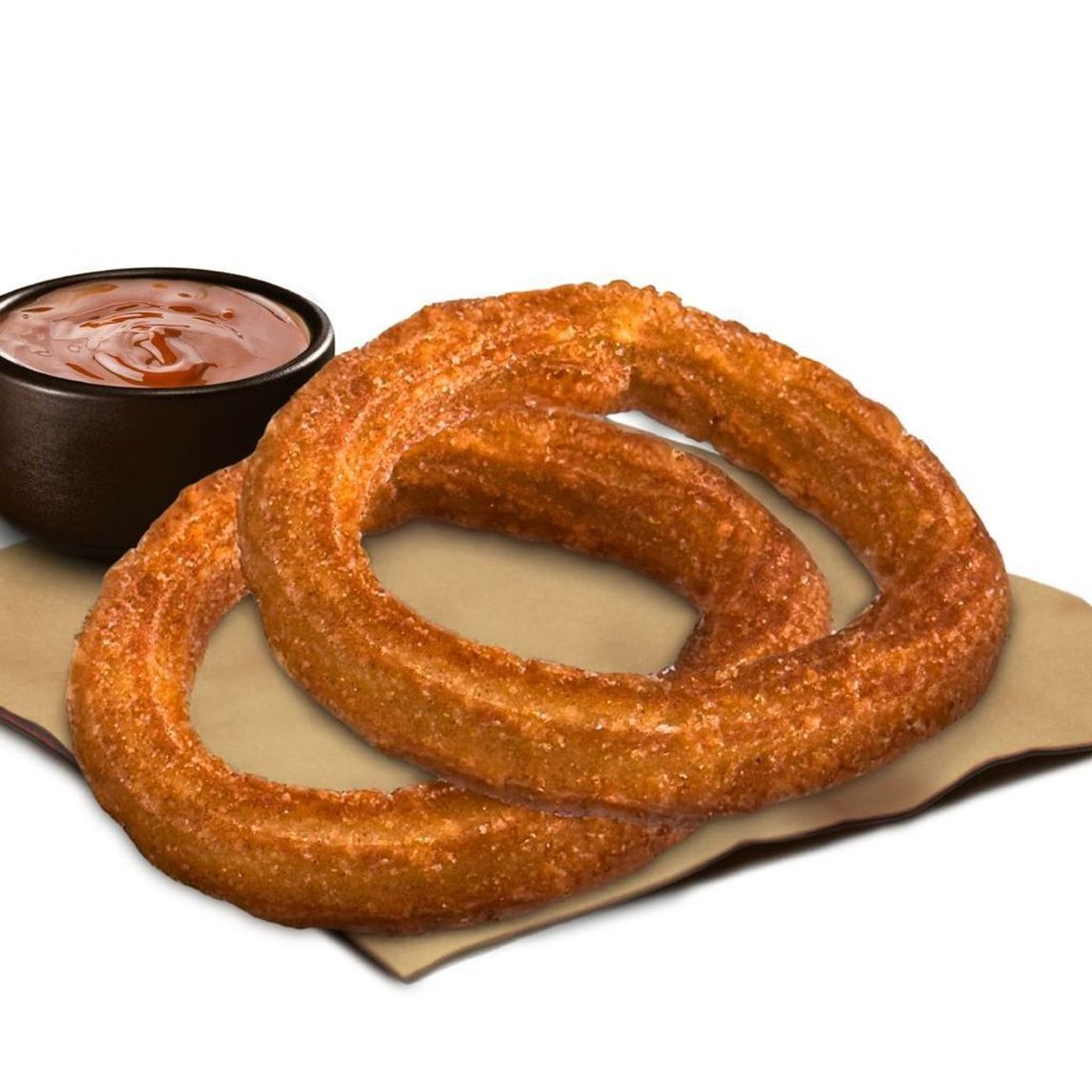 2 Churros Donas con Caramelo