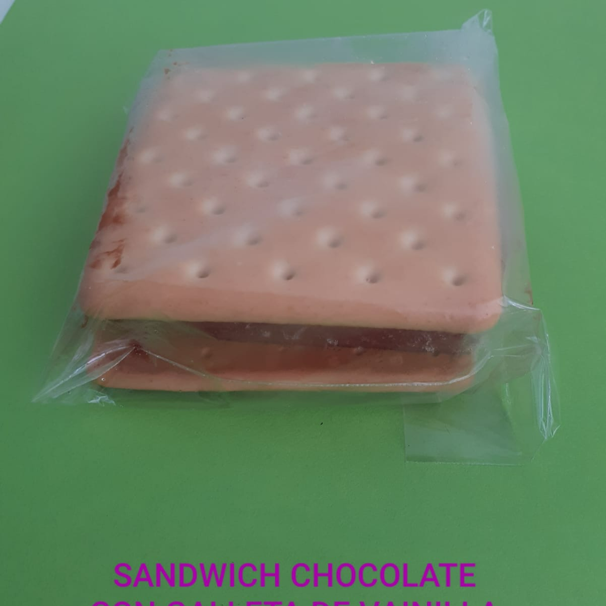 SANDWICH DE HELADO SABOR CHOCOLATE