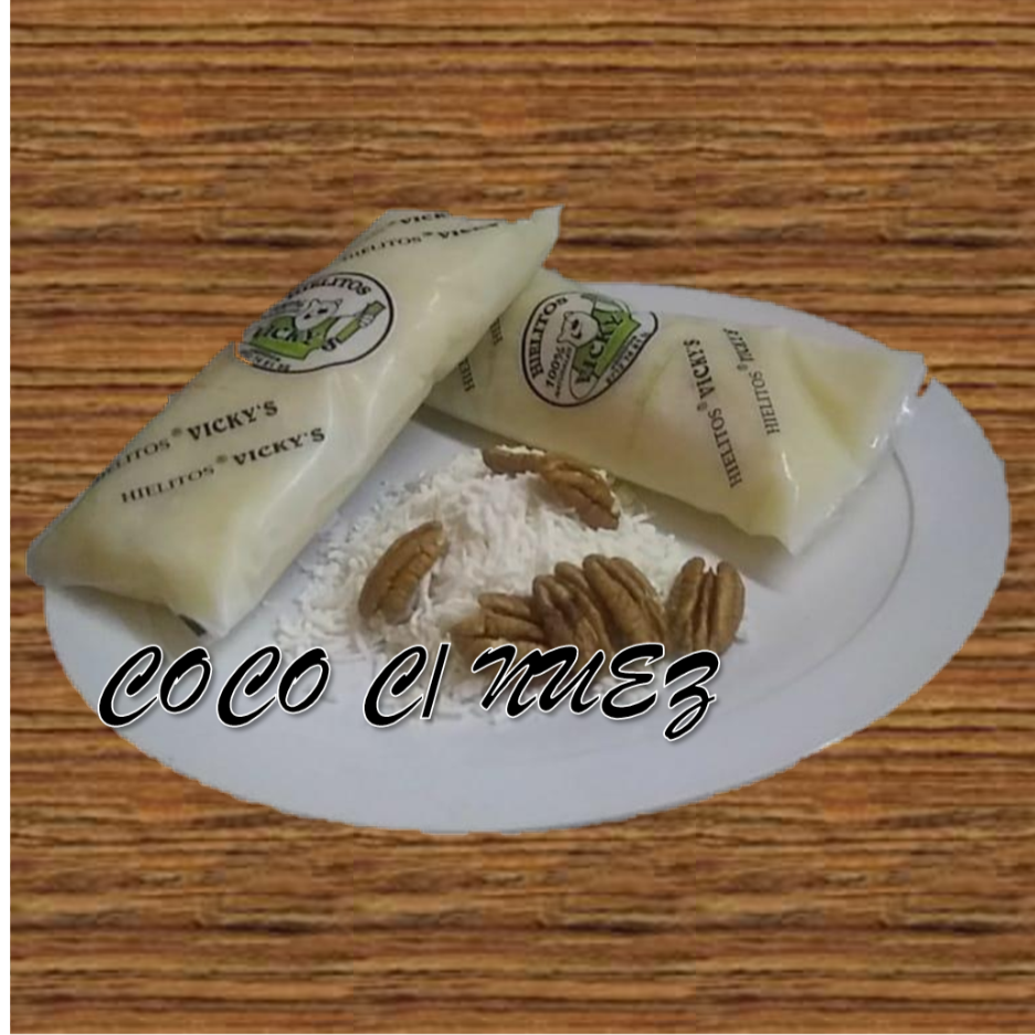 Hielito de Coco con Nuez